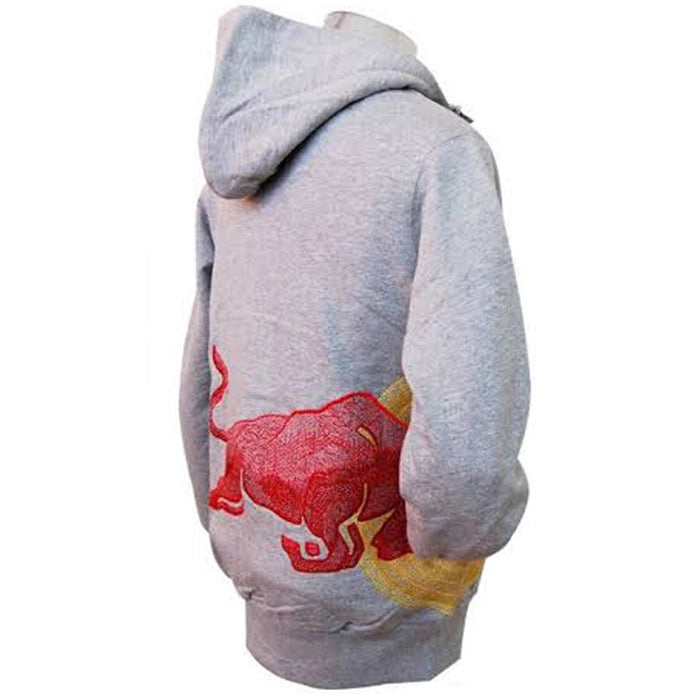 Vintage Red Bull Big Embroidered Logo Racing Hoodie