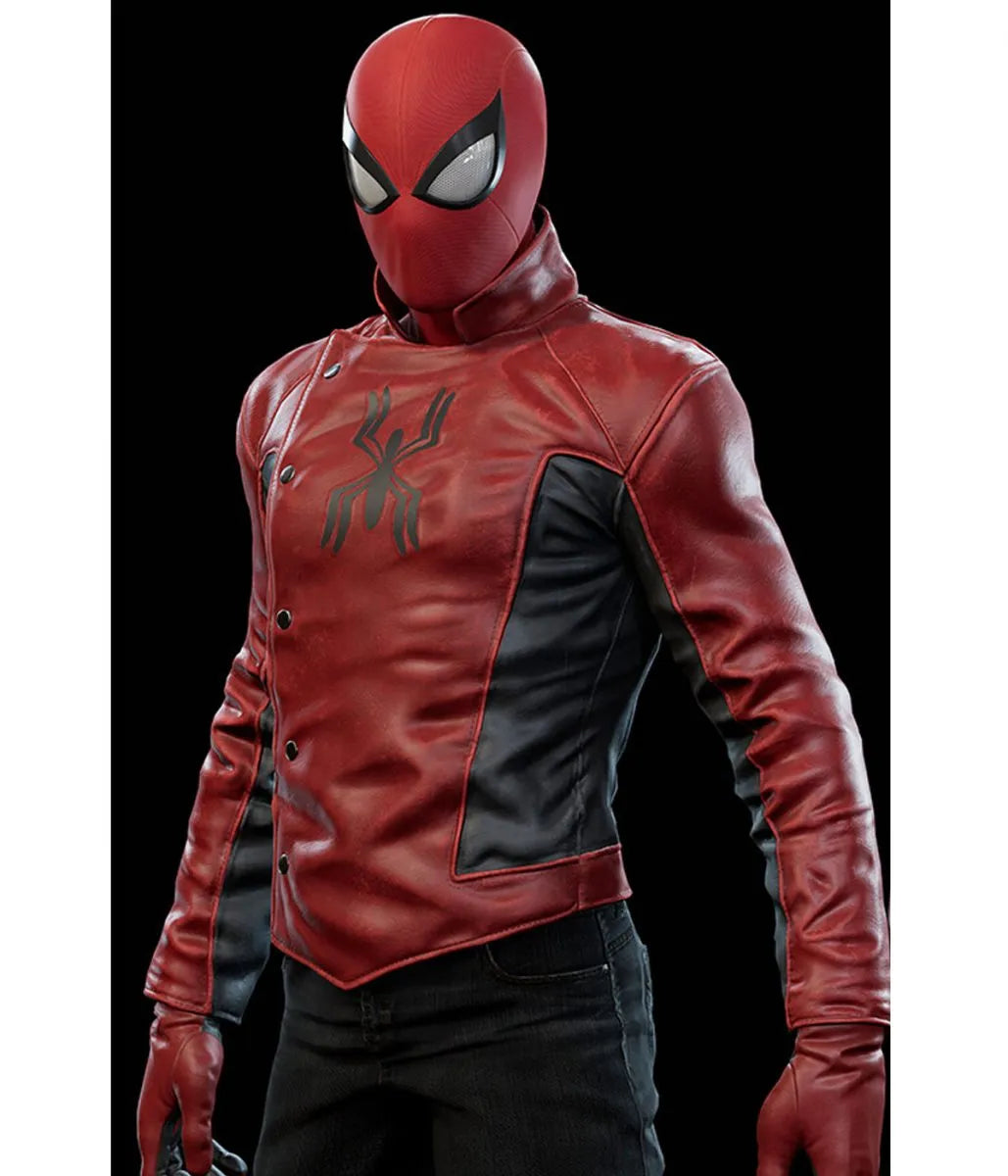 Spiderman Last Stand Leather Jacket