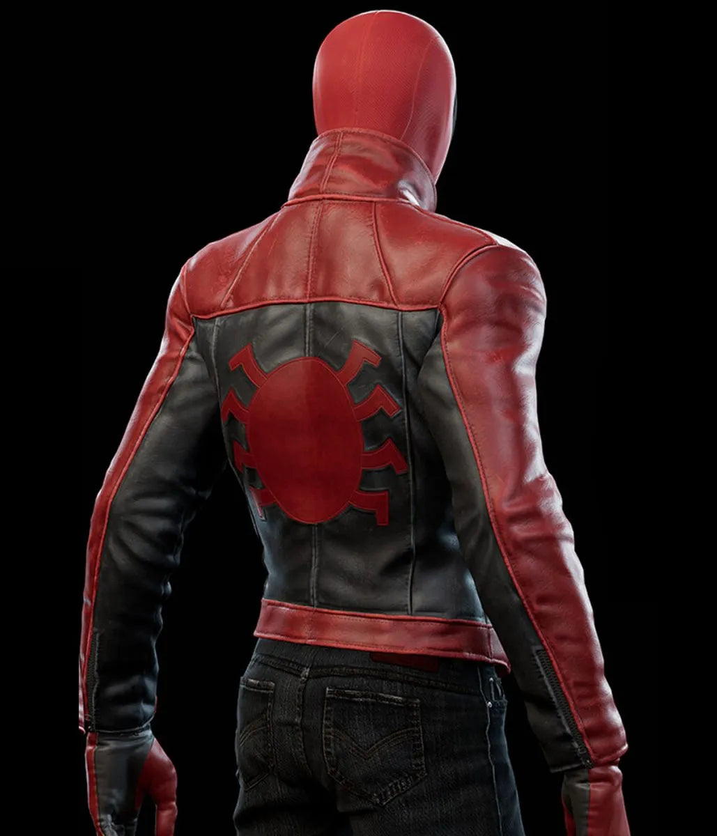 Spiderman Last Stand Leather Jacket
