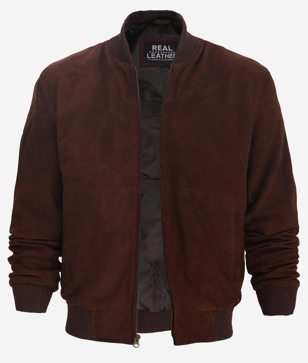 Premium Suede Leather Jacket Men