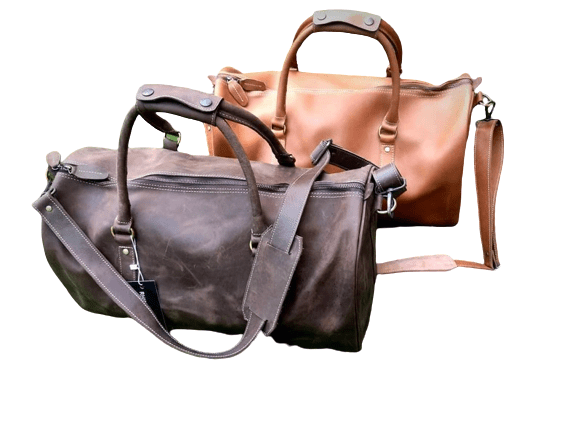 Crazy Horse Cow Leather Duffle Bag