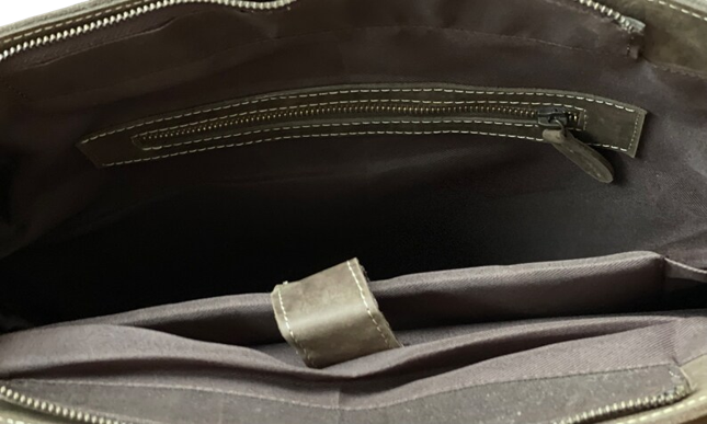 Crazy House Leather Laptop Backpack Zing Apparel