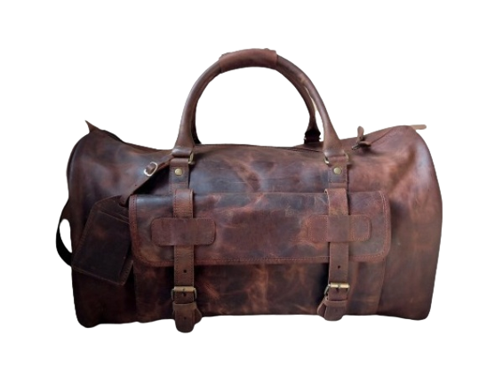 Best Leather Duffle Bag, Premium Lining