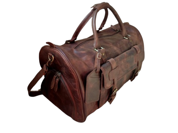 Best Leather Duffle Bag, Premium Lining