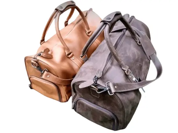 Crazy Horse Cow Leather Duffle Bag Zing Apparel