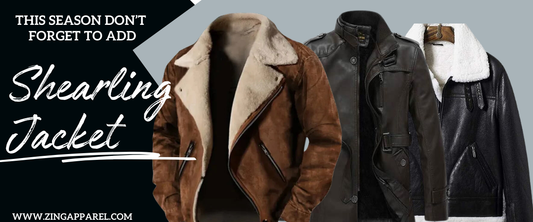 This Winter Season Don't Miss Shearling Jackets - Zing Apparel