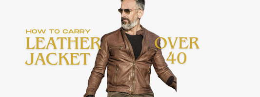 Outfits For Over 40 - Best Leather Jacket Collection