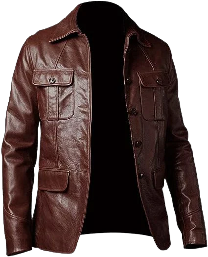 Leather Blazer Men - Zing Apparel