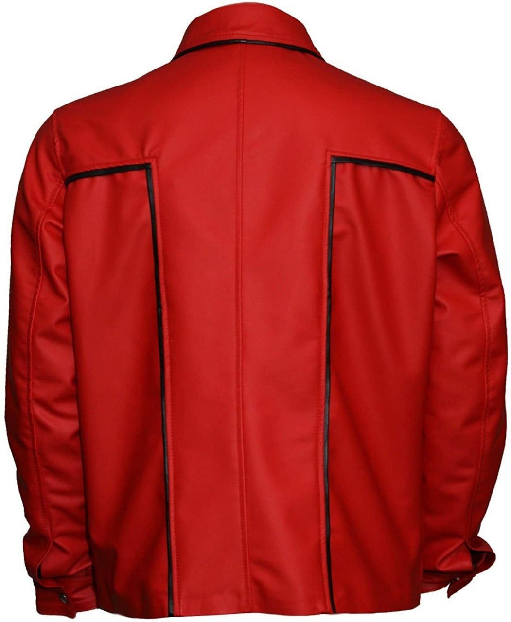 Halloween Jacket - Elvis Presley Rockstar Red Leather Jacket