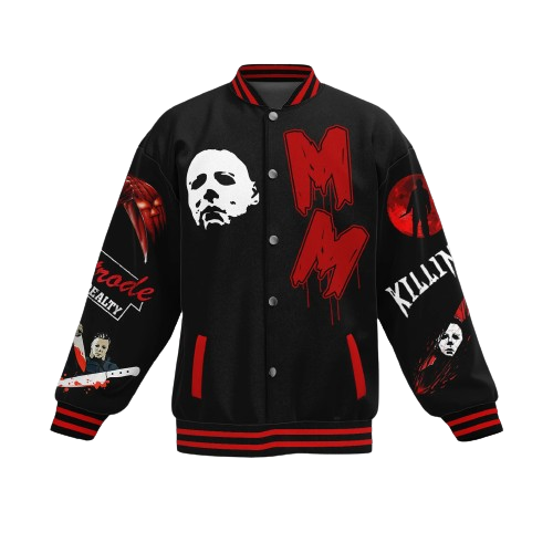 Halloween Jacket - Michael Myers The Nightmare Baseball Jacket