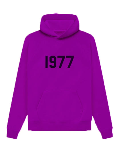 1977 Essentials Hoodie Purple