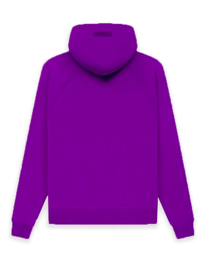 1977 Essentials Hoodie Purple Back