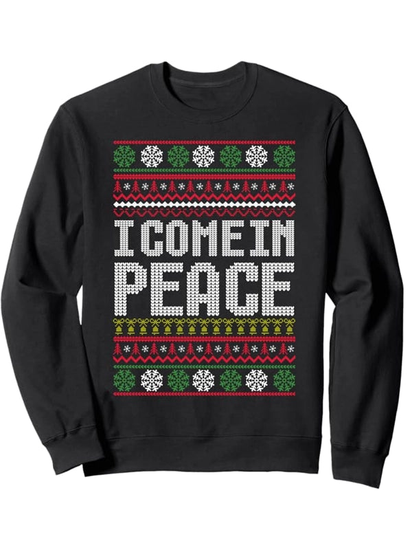 I Come In Peace Christmas Sweater