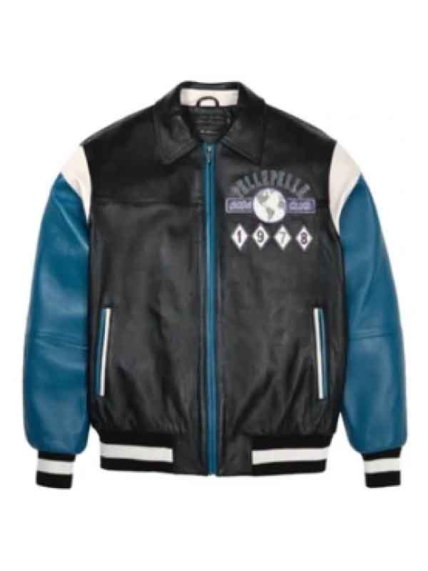 Black Varisty Jacket Soda Club Men.