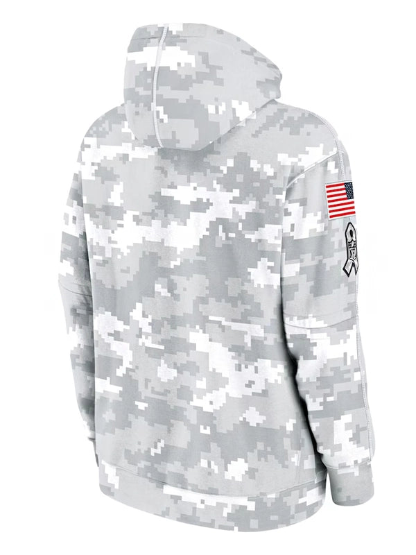 Salute To Service Chicago Bears Camo 2024 Hoodie