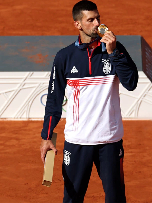 Team Serbia Novak Djokovic Olympic Tracksuit