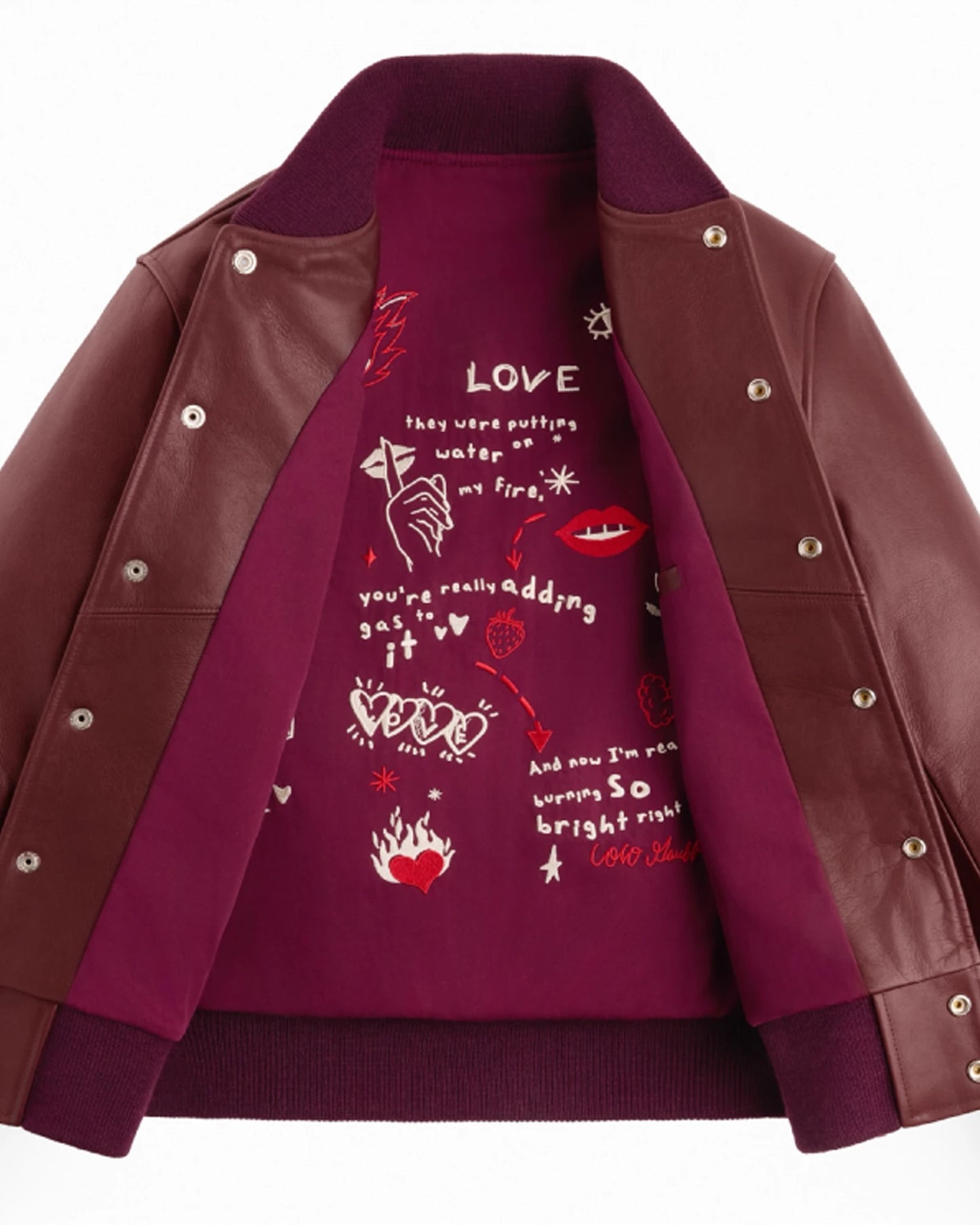 2025-US-Open-Coco-Gauff-New-Balance-Leather-Jacket-For-Sale