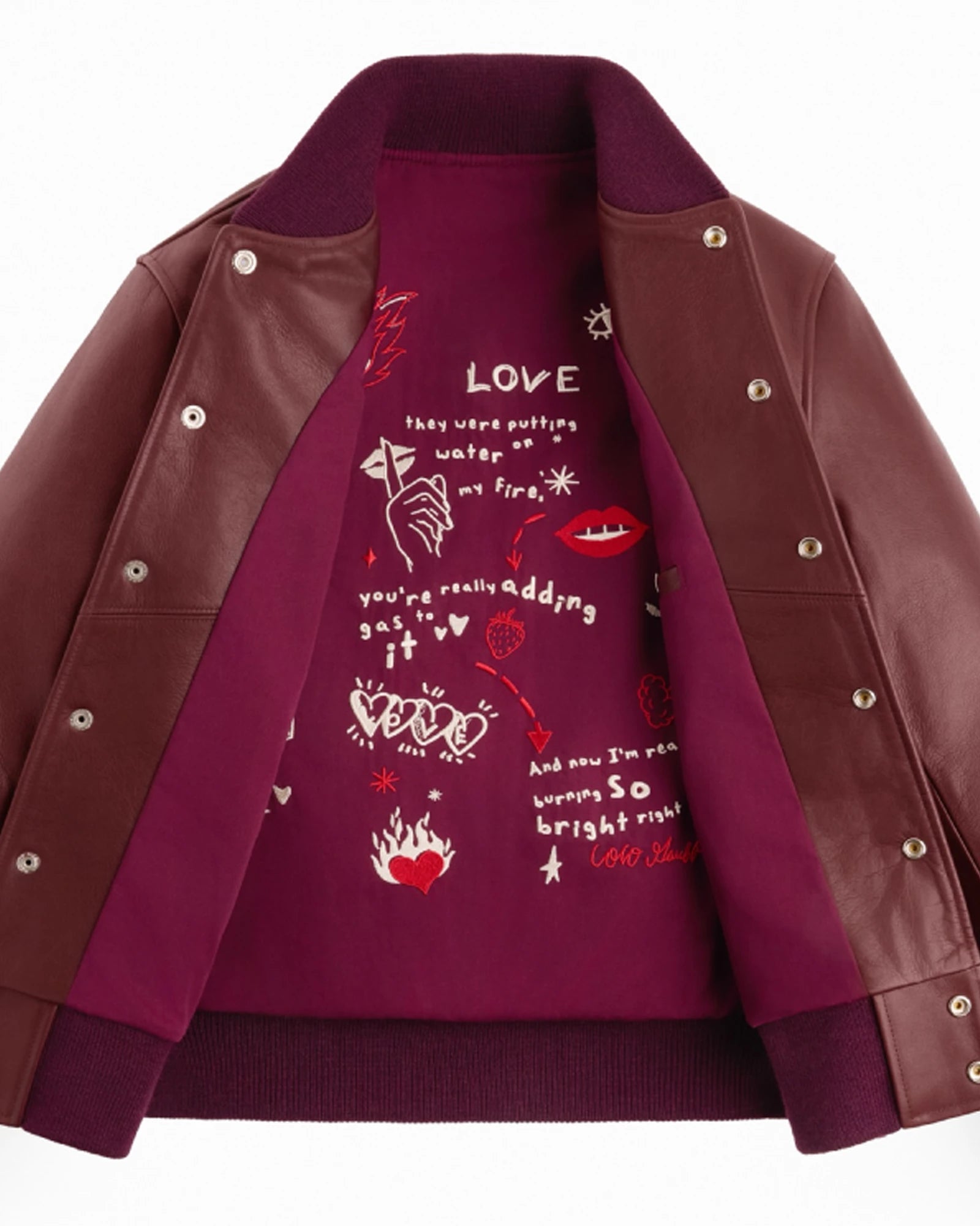 2025-US-Open-Coco-Gauff-New-Balance-Leather-Jacket-For-Sale