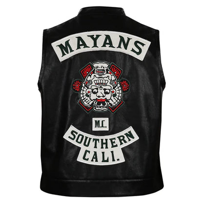 Angel Reyes Mayans M.C Leather Vest