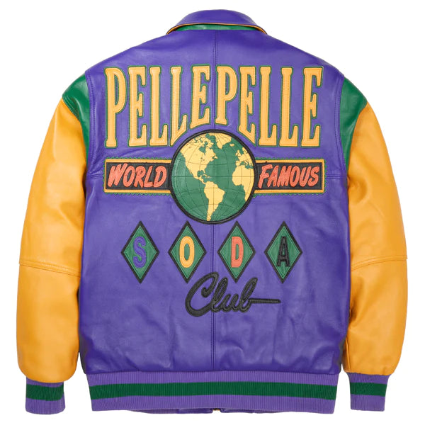 Pelle Pelle Famous Soda Club Leather Jacket