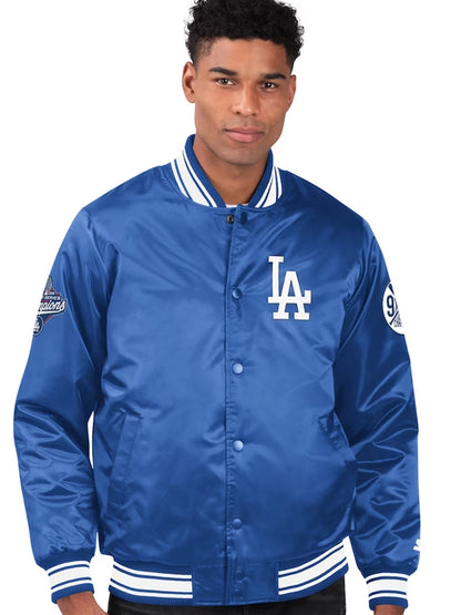 Dodgers Satin Bomber Jacket