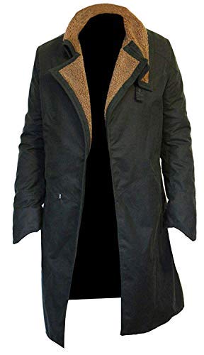 Blade Long Fur Ruuner Coat, Black