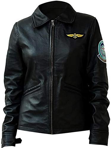 Kelly McGillis Bomber Leather Jacket Men