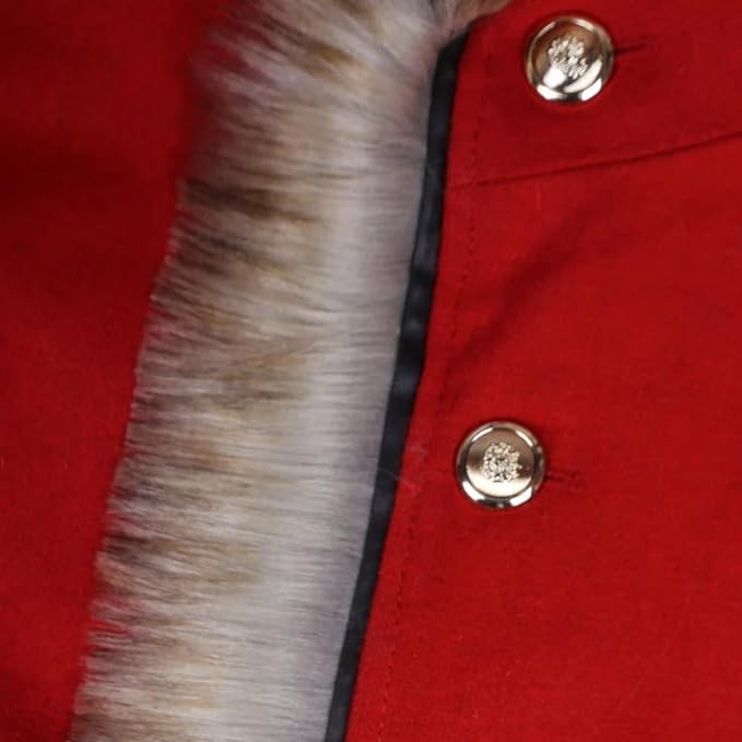 The Christmas Chronicles Red Shearling Vest