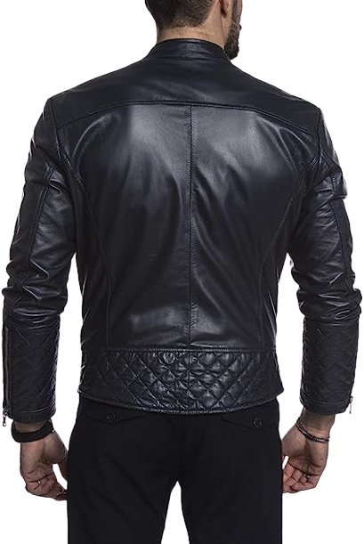 Urban Soft Lambskin Biker Jacket Men