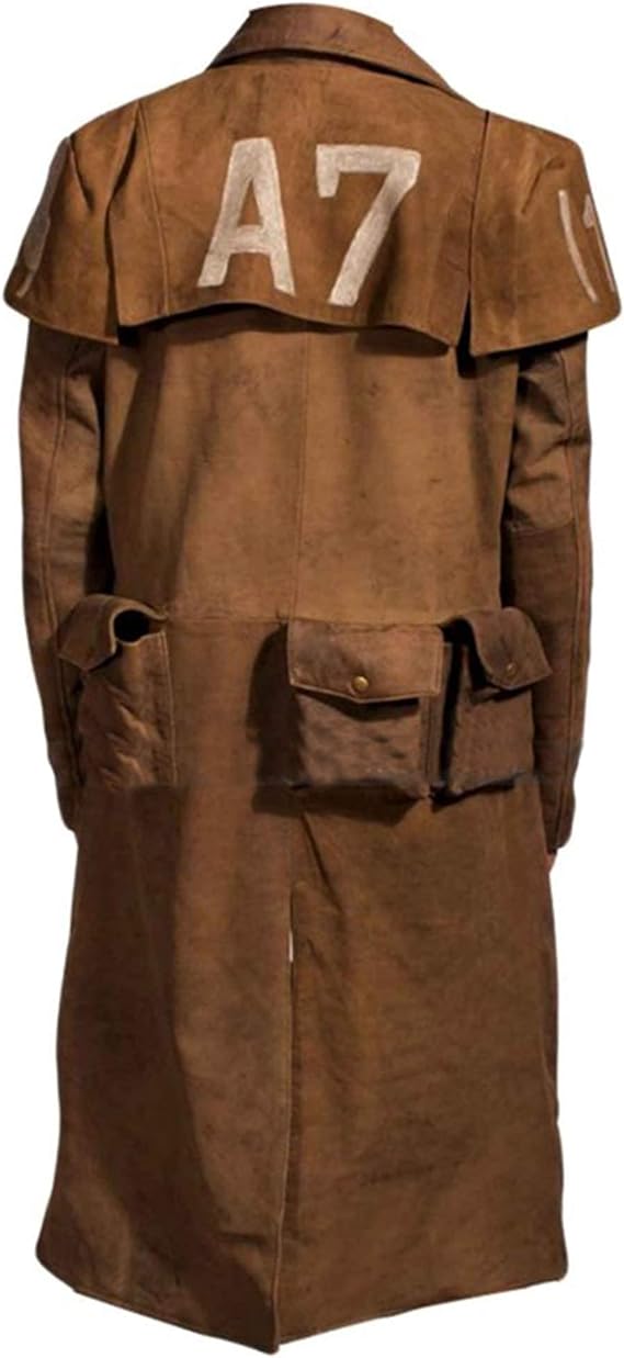 A7 Fallout NCR Suede Leather Jacket