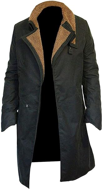 Men's Blade Long Fur Runner Shearling Long Coat