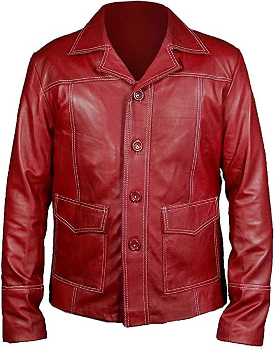 Halloween Jacket - Bestzo Men's Fashion Fight Leather Jacket