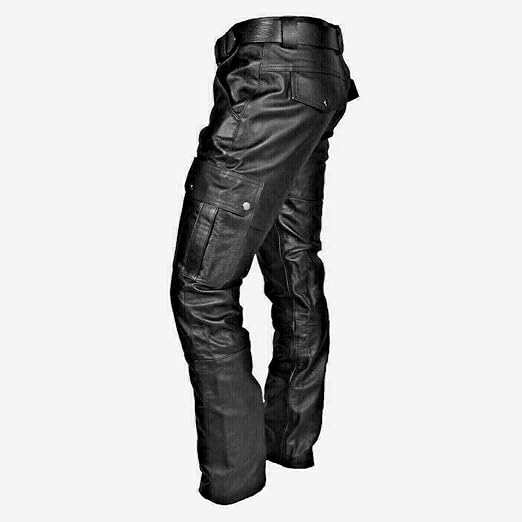 Rock Punk Leather Retro Gothic Ride Pant