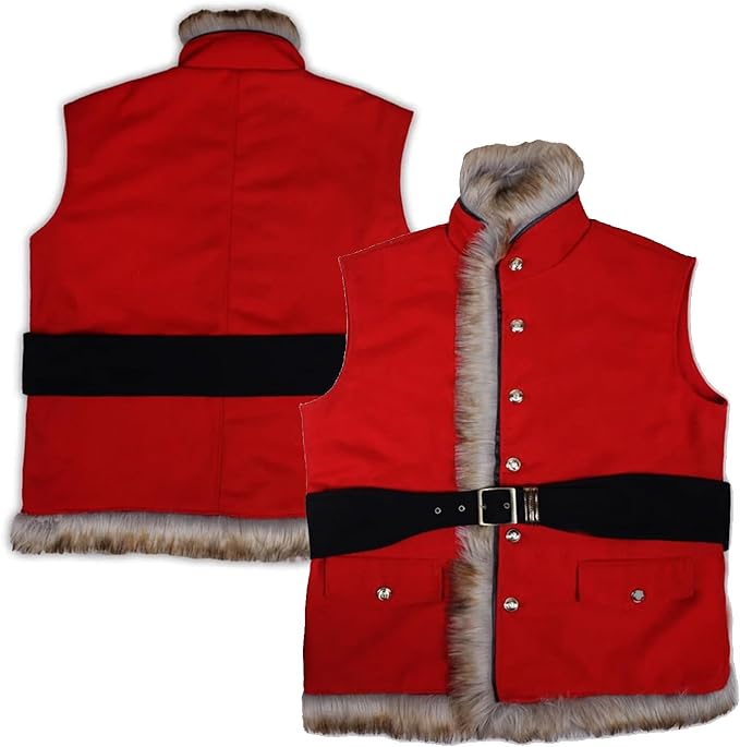 The Christmas Chronicles Red Shearling Vest