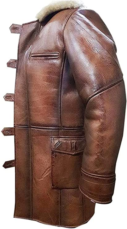 Tom Hardy Leather Coat Jacket Bane Coat