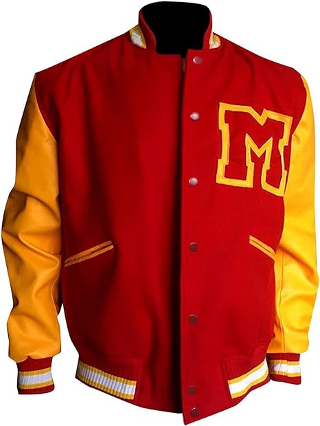 Michael Jackson Letterman Jacket, Red