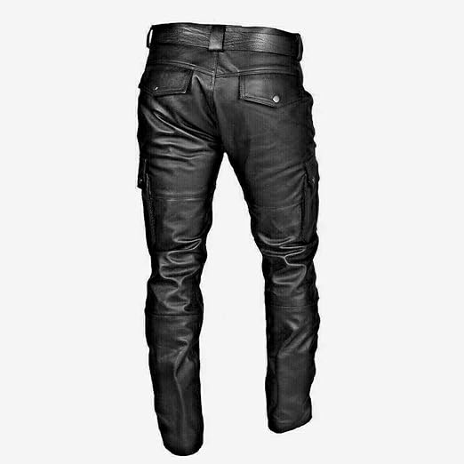 Rock Punk Leather Retro Gothic Ride Pant