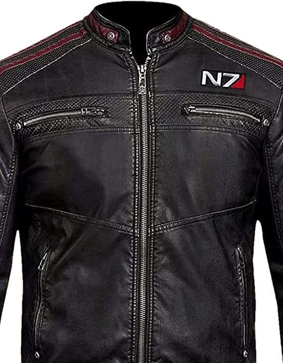 Mass Effect N7 Biker Jacket Men