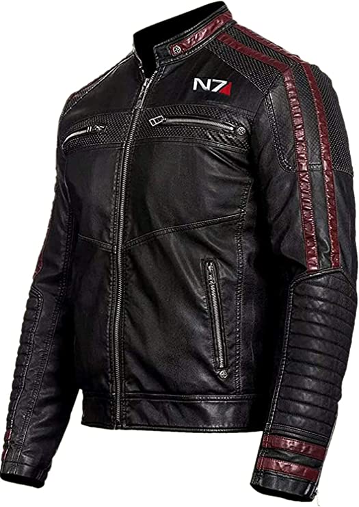 Mass Effect N7 Black Leather, Sleeves