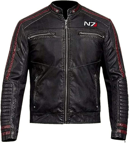 Mass Effect N7 Black Leather, Front