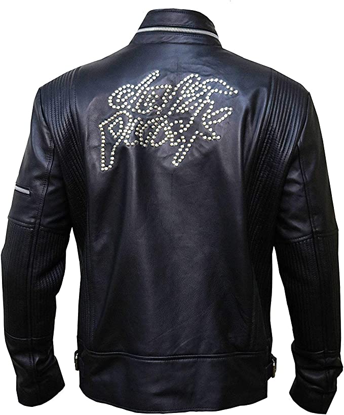 Halloween Jacket - Daft Punk Electroma Black Leather Jacket