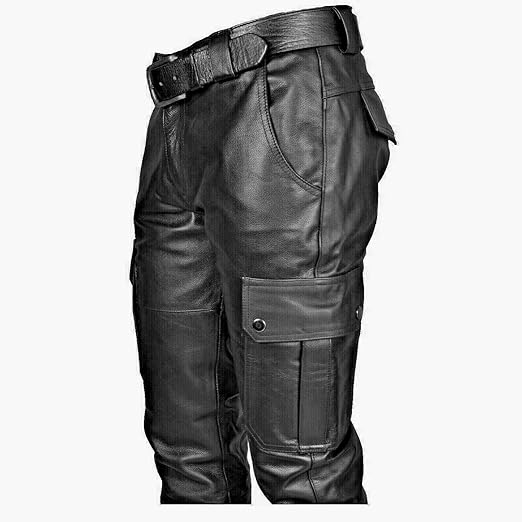 Rock Punk Leather Retro Gothic Ride Pant