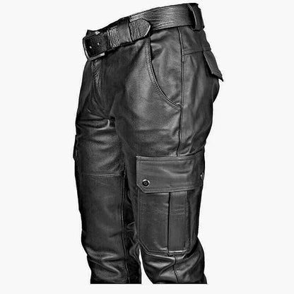 Rock Punk Leather Retro Gothic Ride Pant