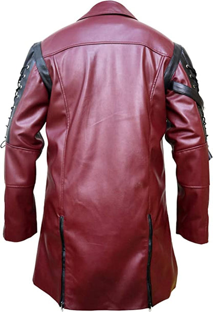 Halloween Jacket - Steampunk Gothic Faux Leather Jacket