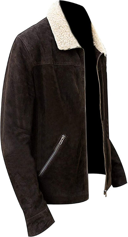 Awan Emporium Suede Leather Jacket Men