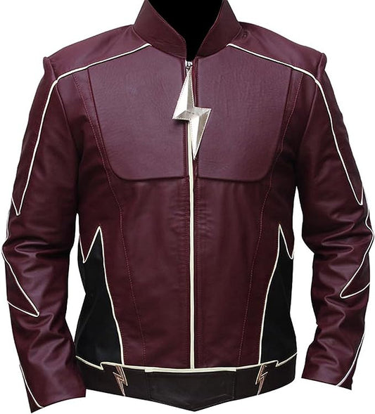 Halloween Jacket - Flash Man Casual Super Hero Jacket