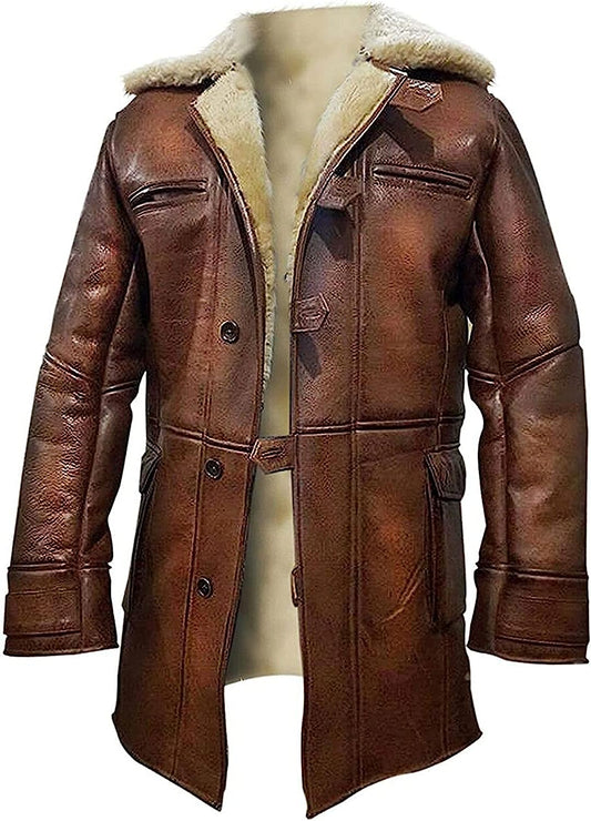 Tom Hardy Leather Coat For Men