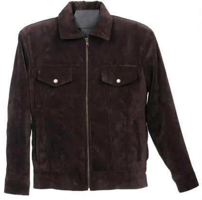 Classic Sheep Skin Suede Leather Jacket