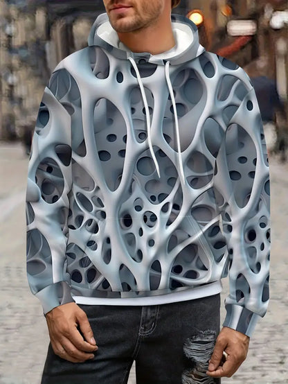 3D Graphic Printed Hoodies Daily Going out