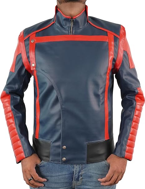 Guardians Peter Quil Star Jacket Blue
